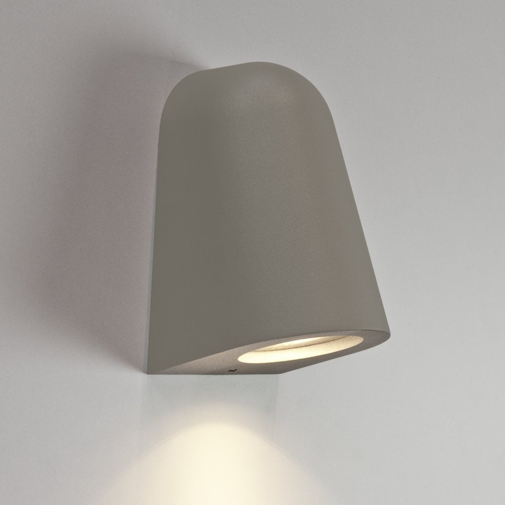 Mast Cast Wall Light, Textured Grey