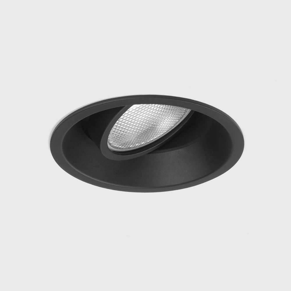 Minima Adjustable Downlight Matt Black