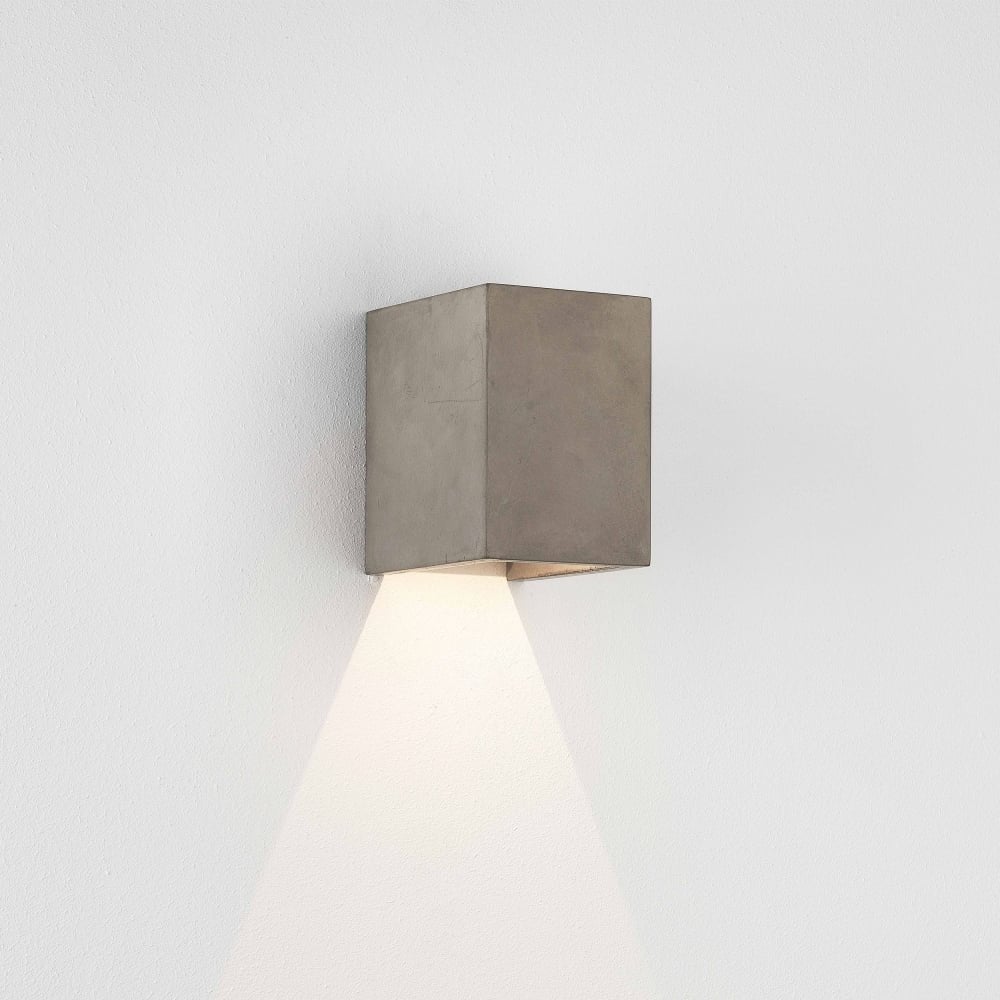 Oslo 120 Outdoor LED Wall Light Concrete