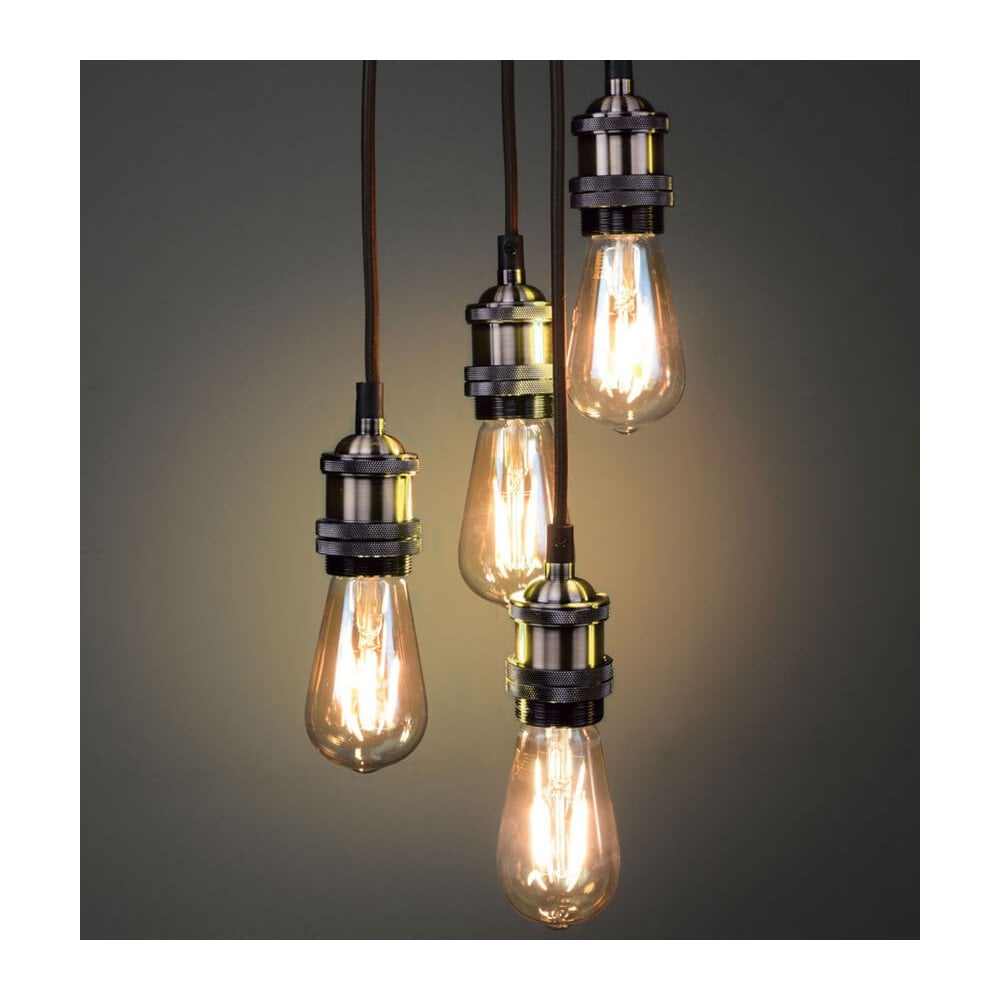 Decorative Pendant Light Cable Set, Bronze