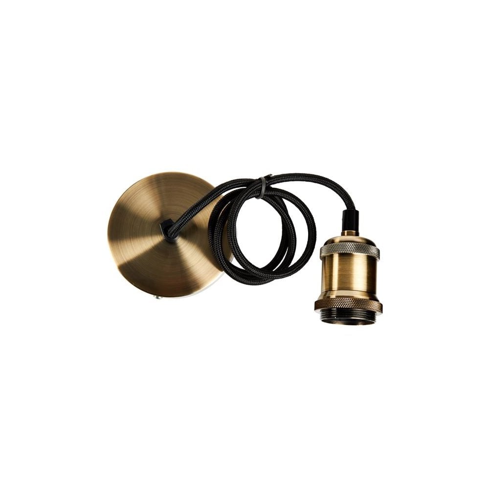 Decorative Pendant Light Cable Set, Bronze