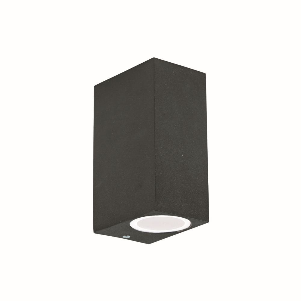 Up and Down Twin LED Outdoor Wall Light - Anthracite