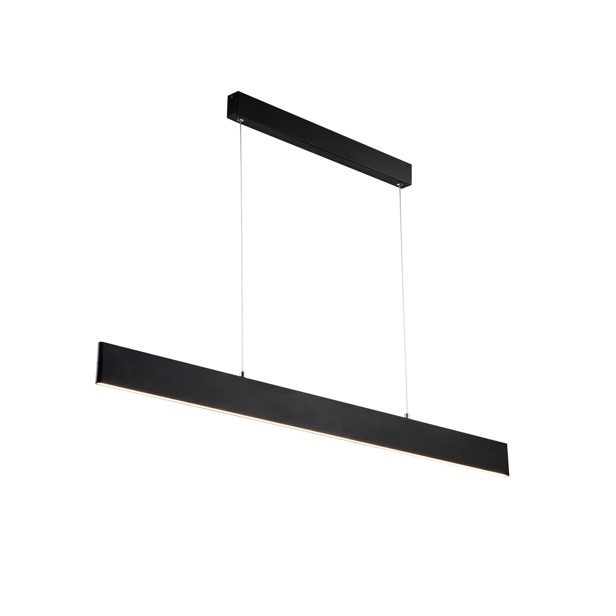 Step Black Contemporary Ceiling Up Down Pendant Light 23W