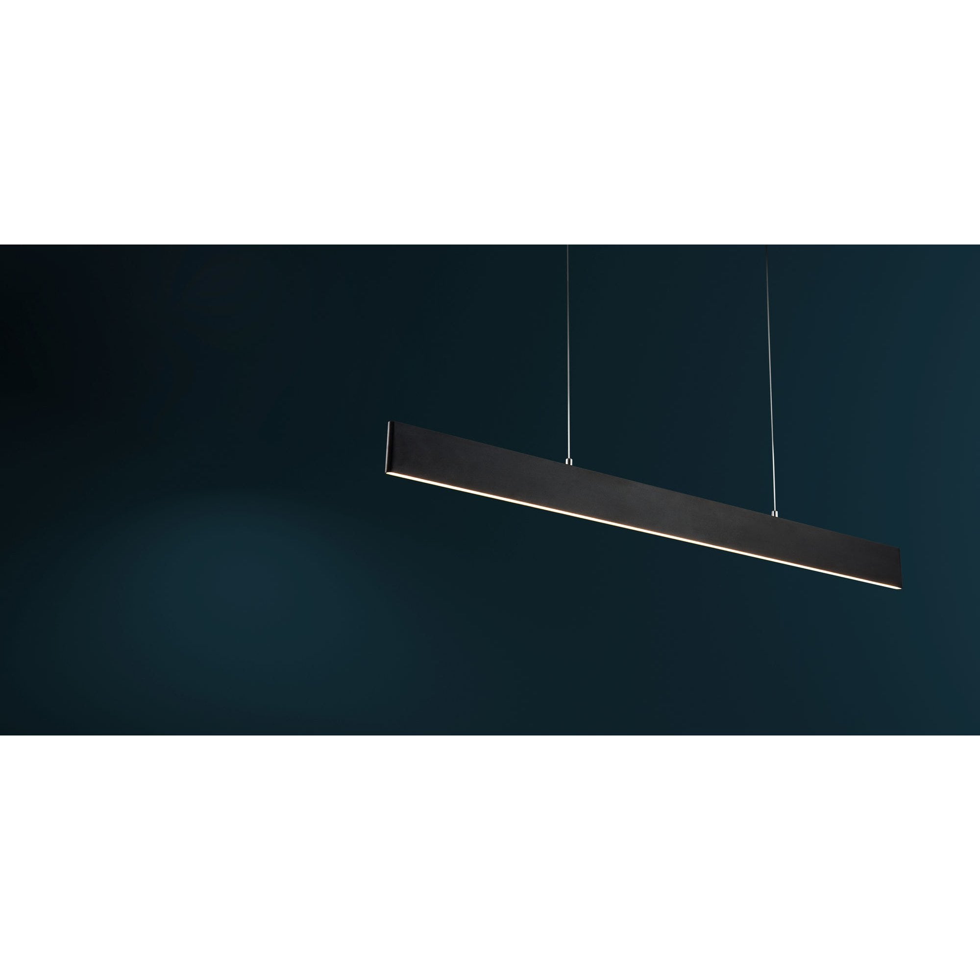 Step Black Contemporary Ceiling Up Down Pendant Light 23W