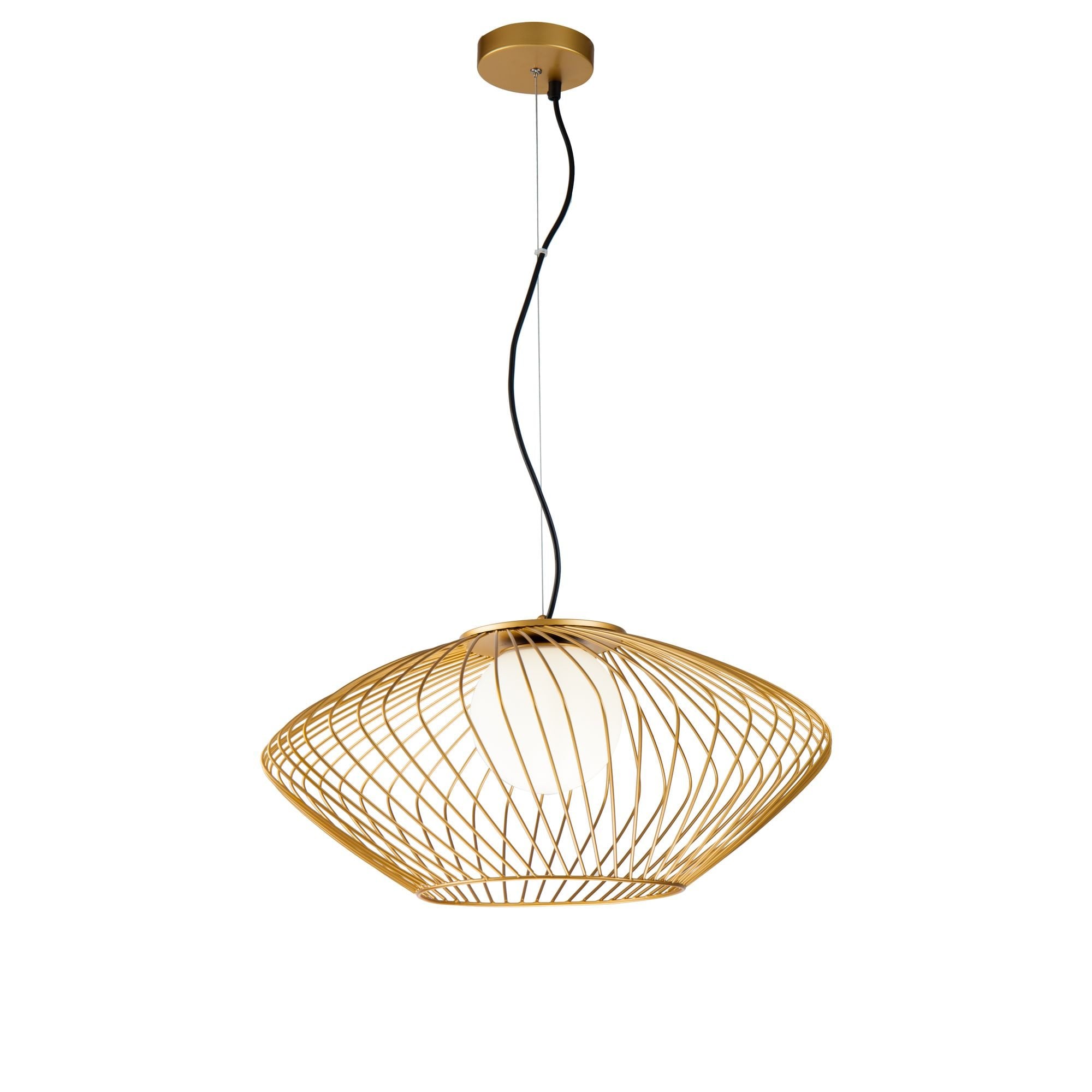 Plec Gold Pendant Lamp 1 x 40W