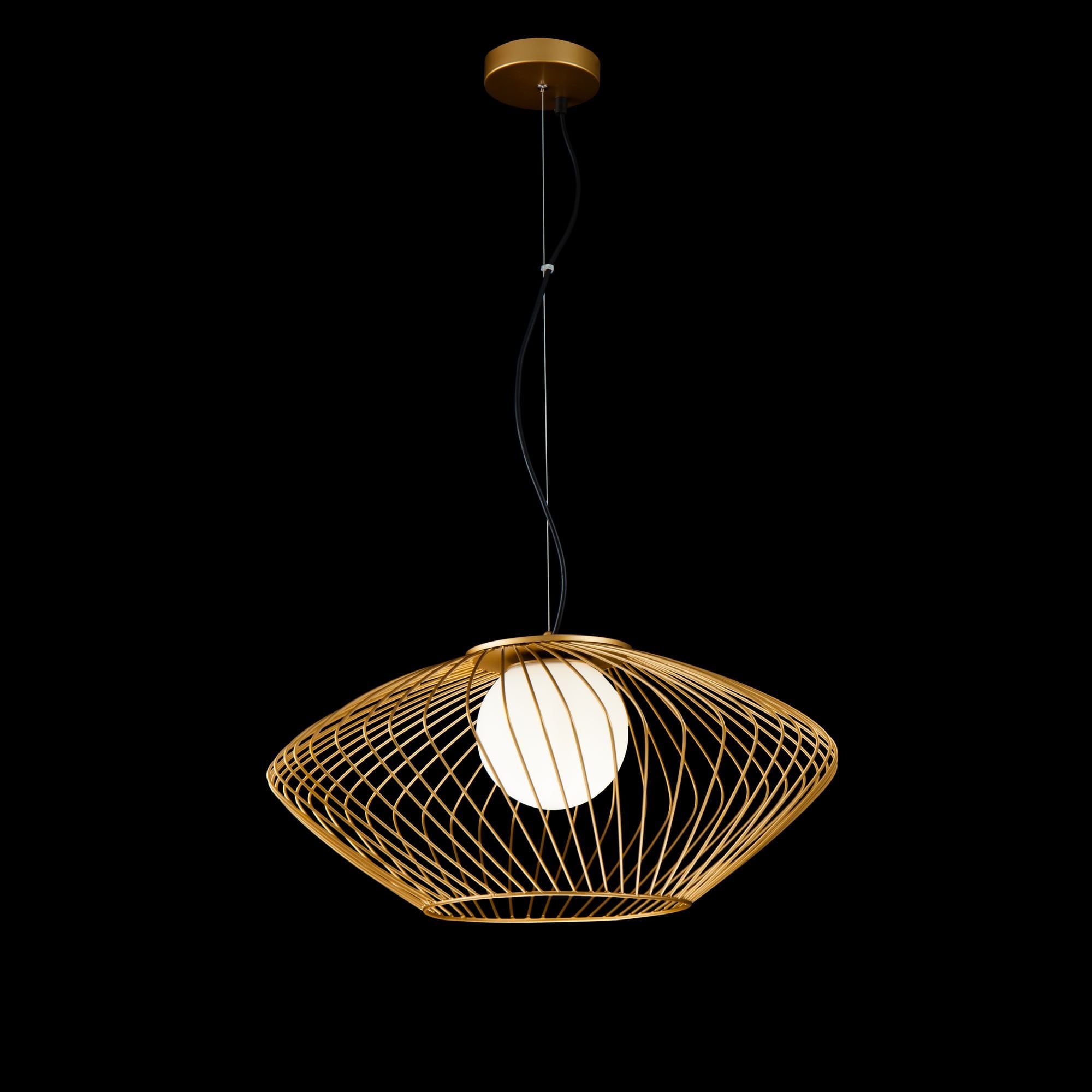 Plec Gold Pendant Lamp 1 x 40W