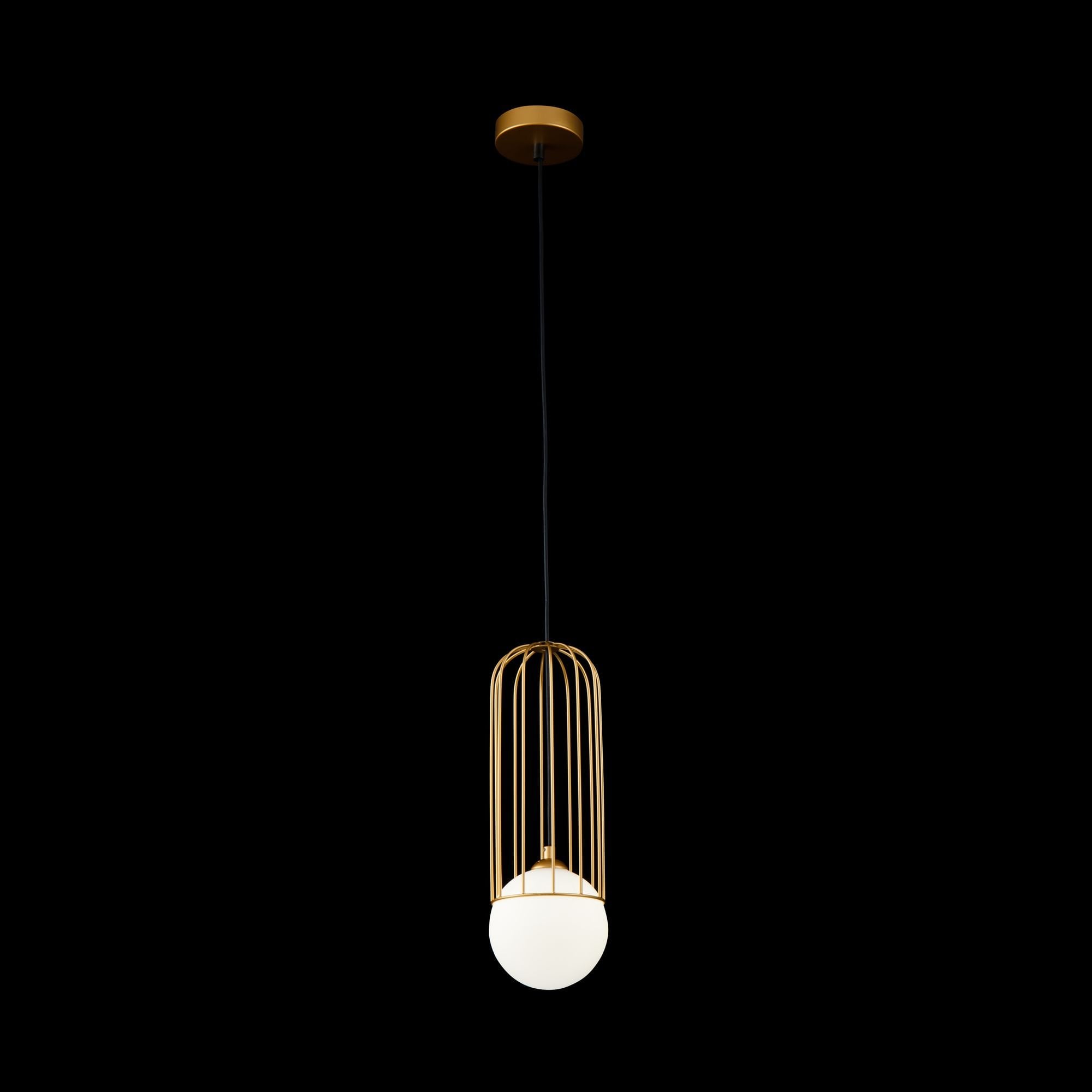 Telford Gold Pendant Lamp 1 x 25W