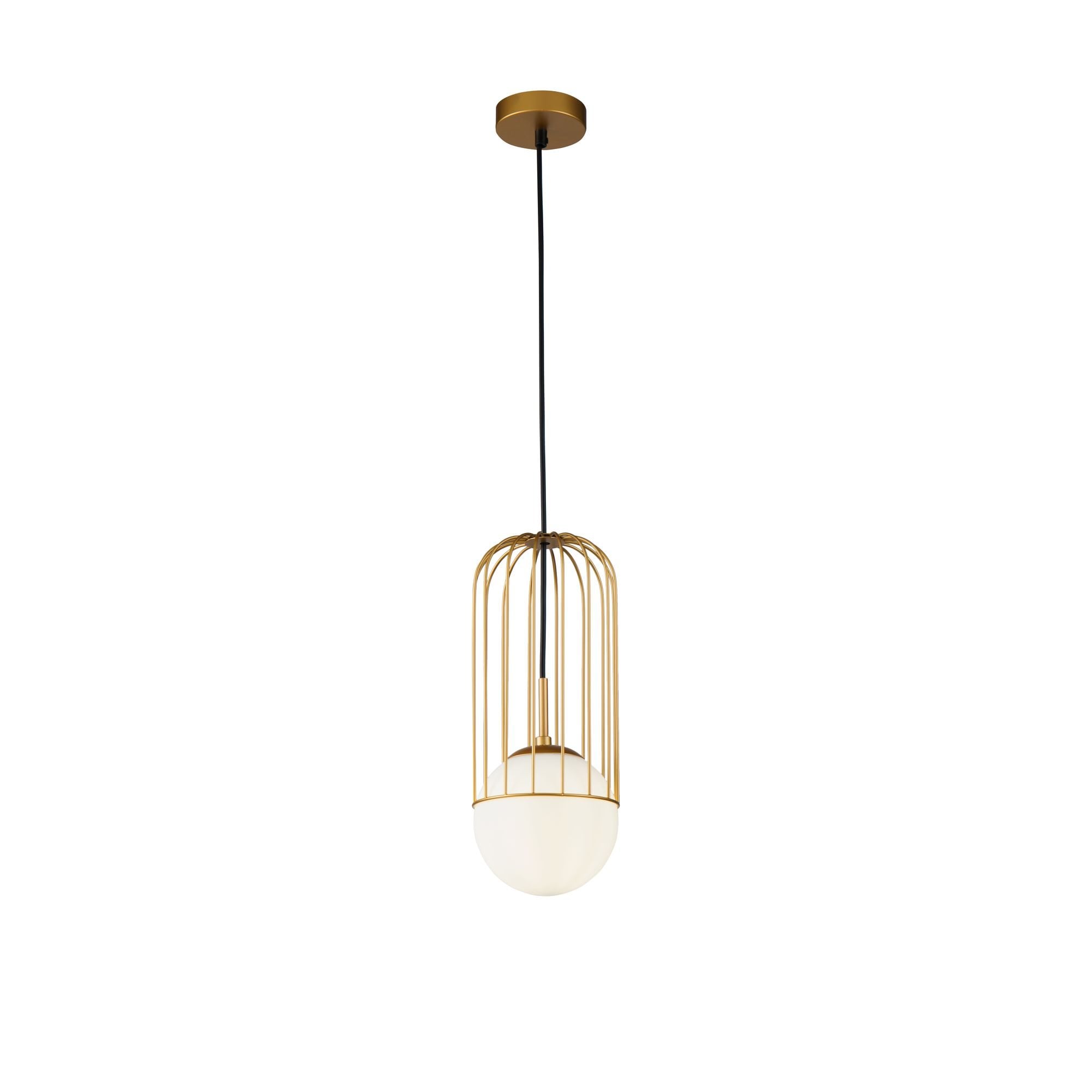 Telford Gold Pendant Lamp 1 x 40W