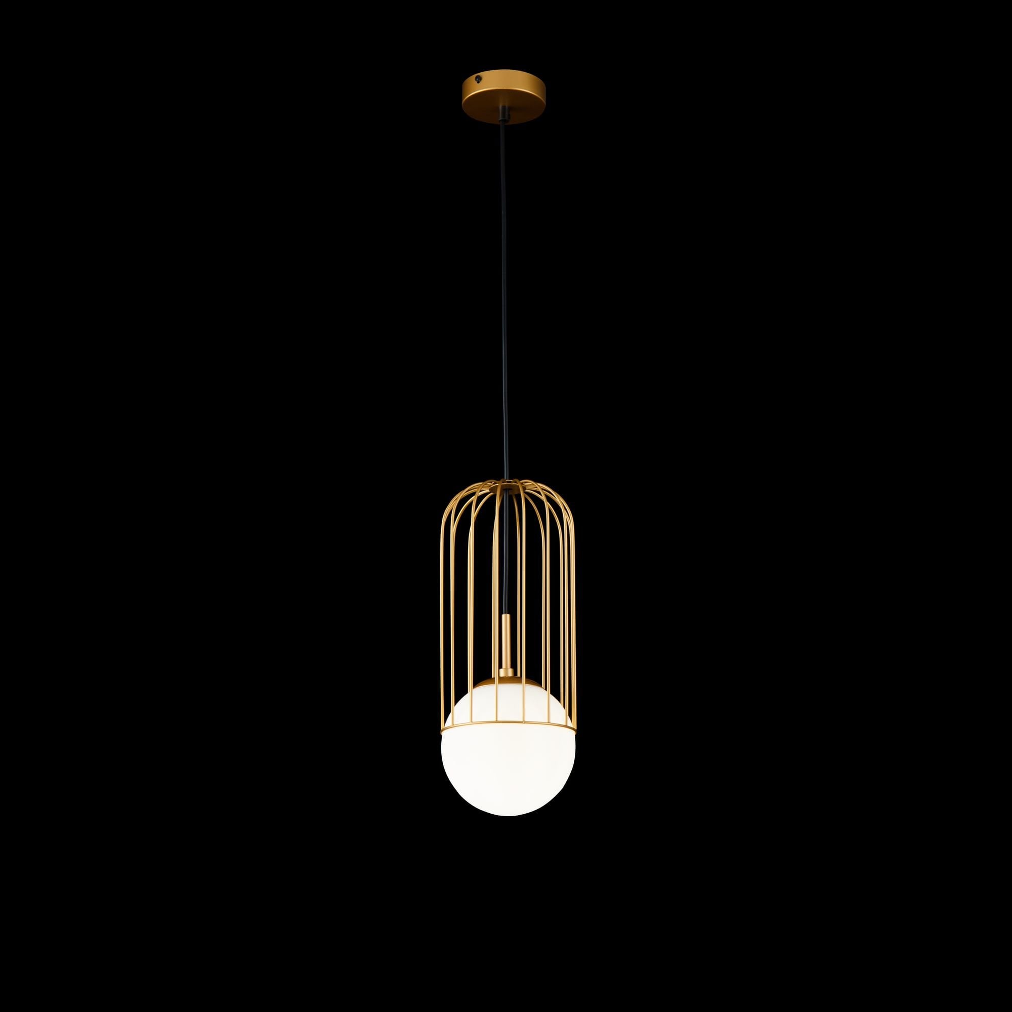 Telford Gold Pendant Lamp 1 x 40W