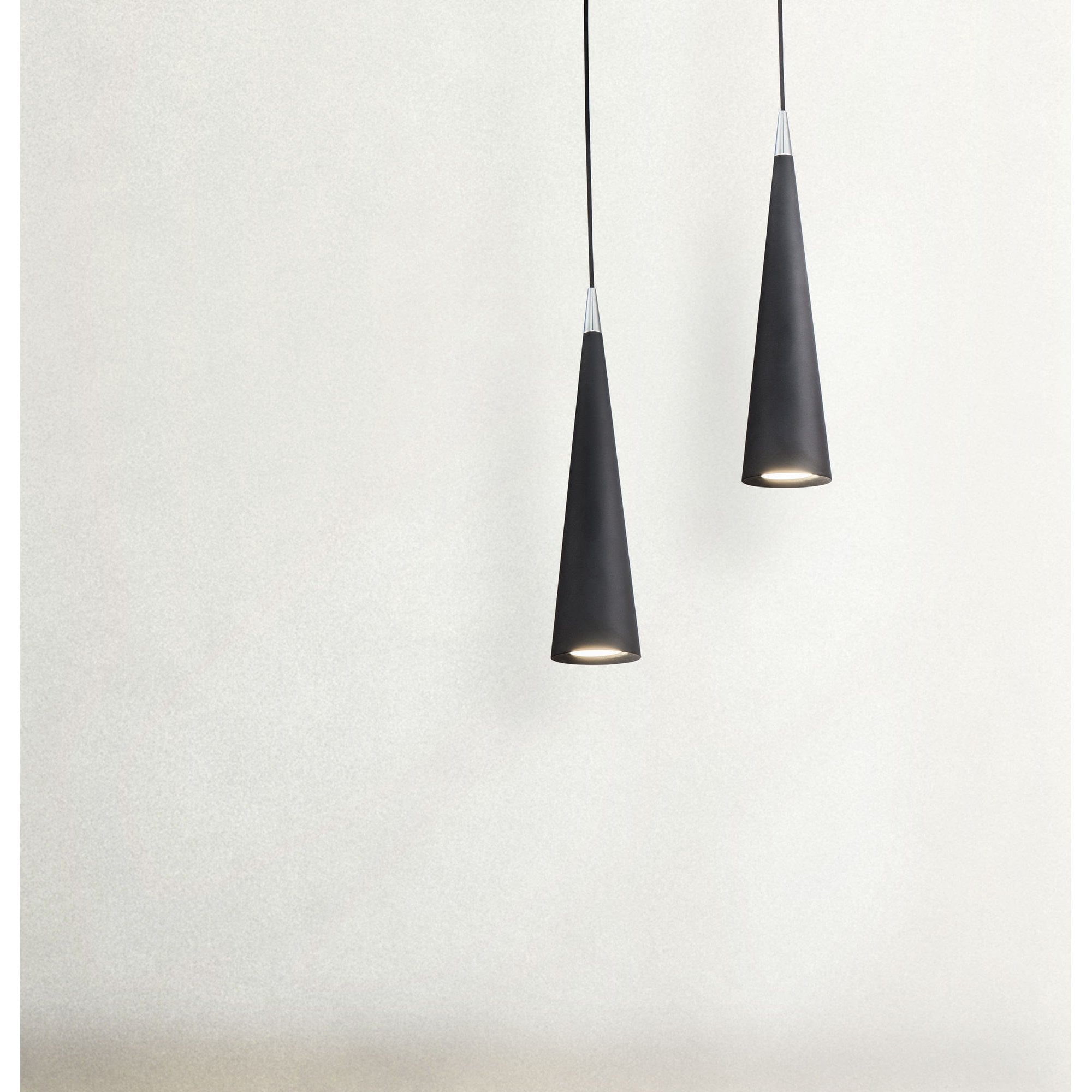 Nevill Black Pendant Lamp 1 x 50W