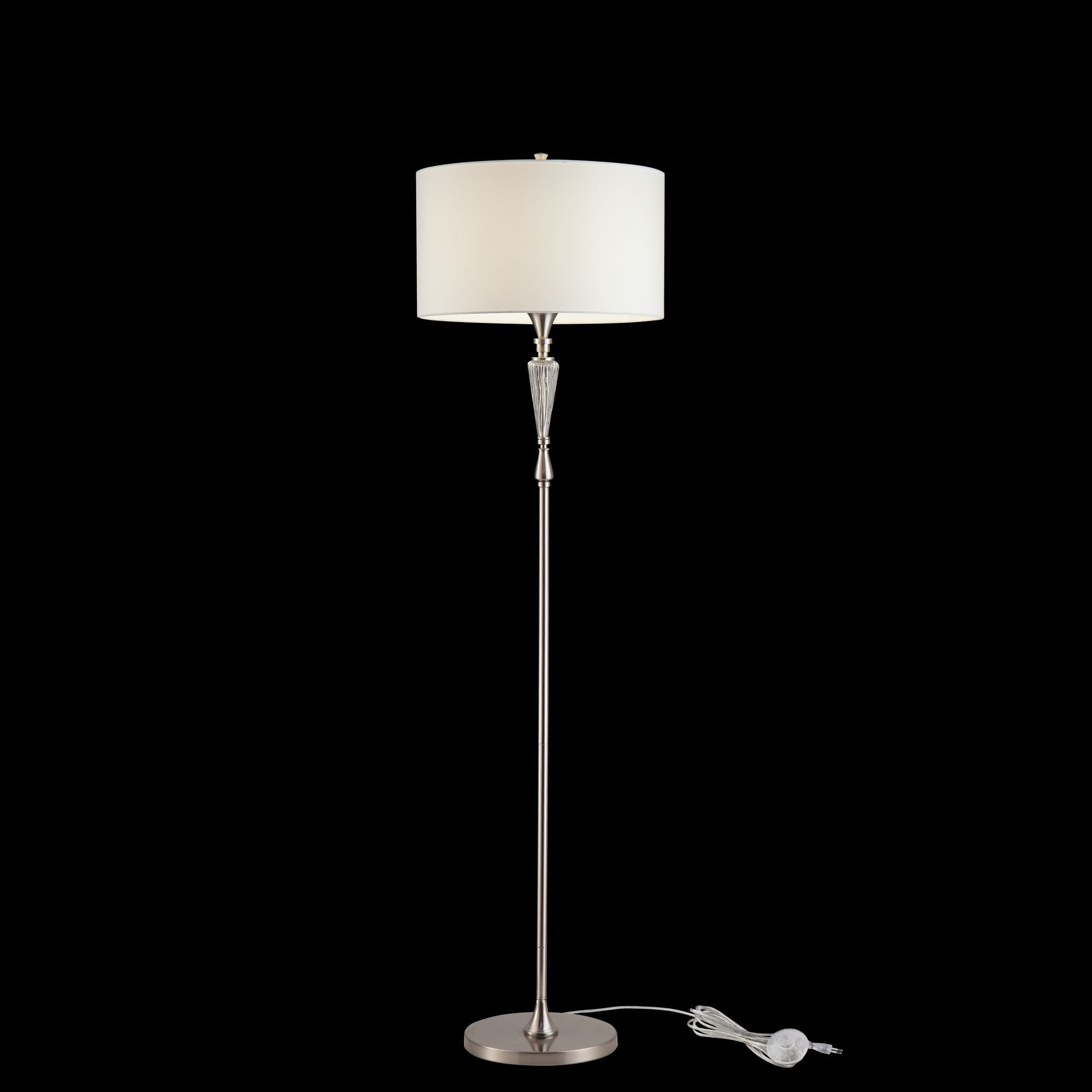 Alicante Nickel Floor Lamp 1 x 40W