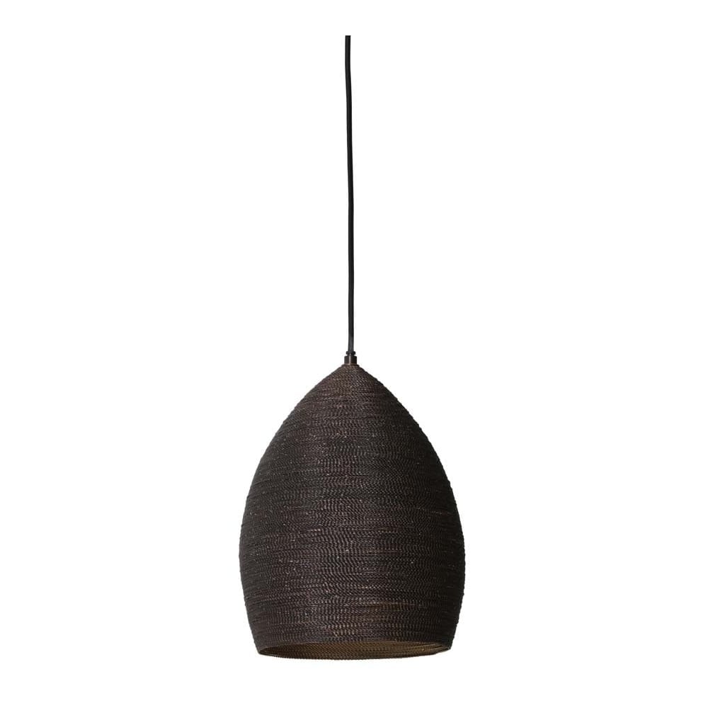 Hanging Pendant Lamp D24x32cm Nayla Bronze Gold