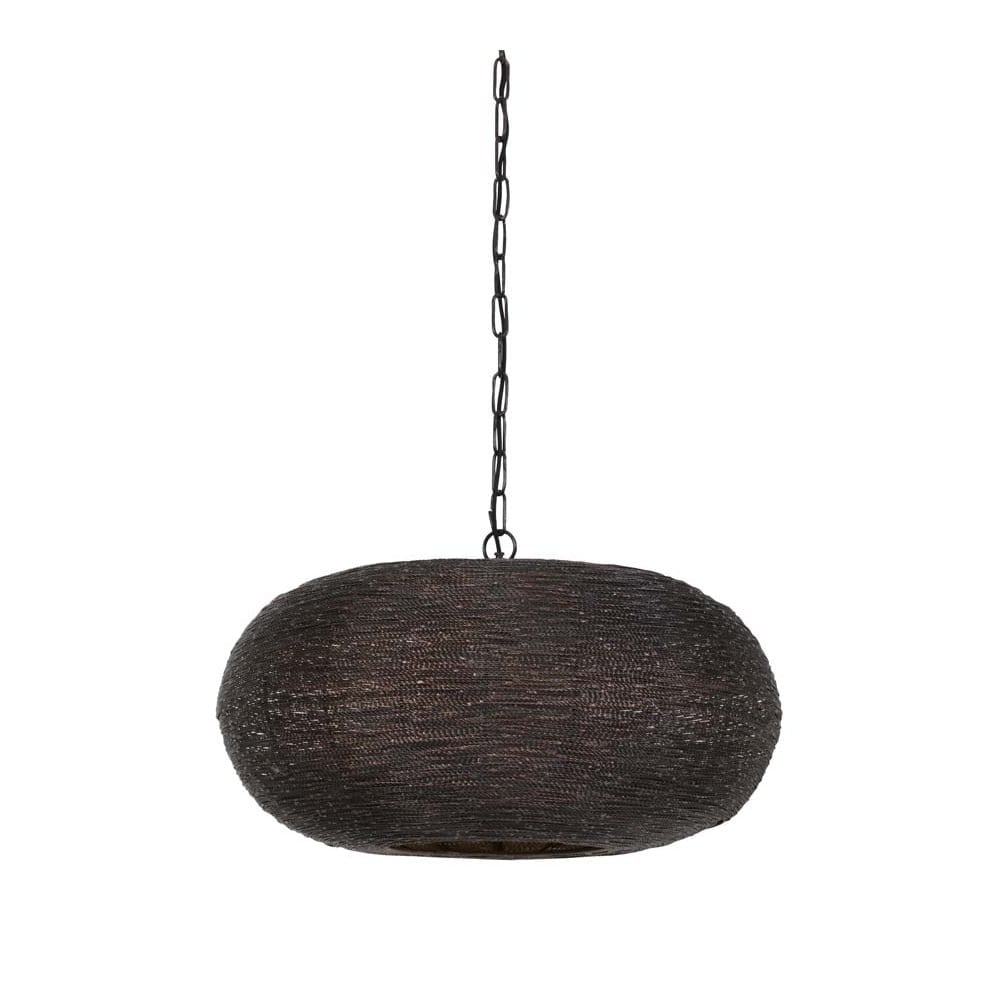 Hanging Pendant Lamp D55x27cm Nadra Bronze Gold