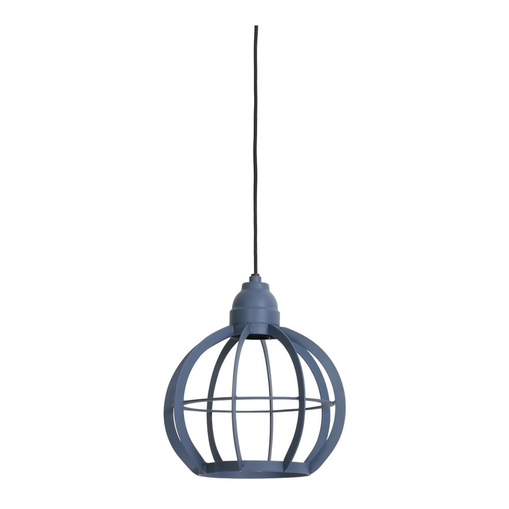 Hanging Pendant Lamp D23x24cm Bibi Matted Blue