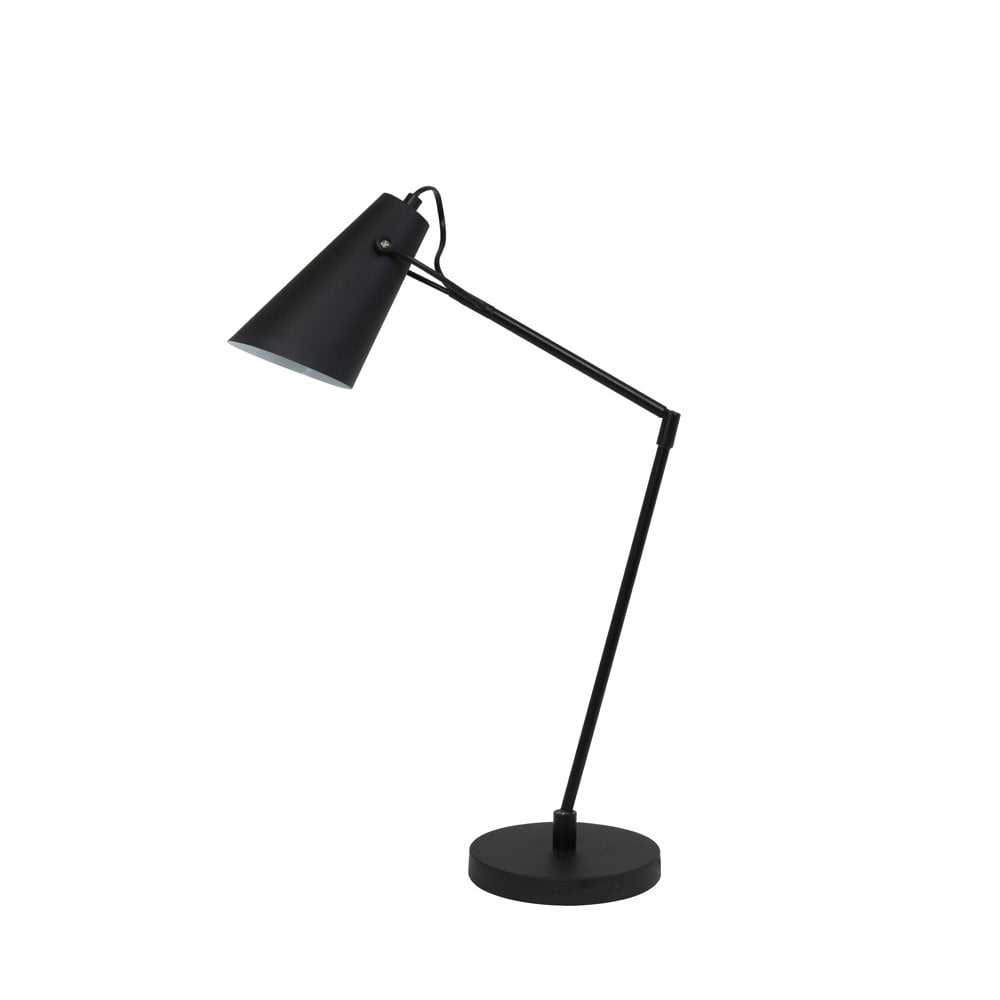 Desk lamp 76,5x18x89,5 cm BORRE matted black/shiny white