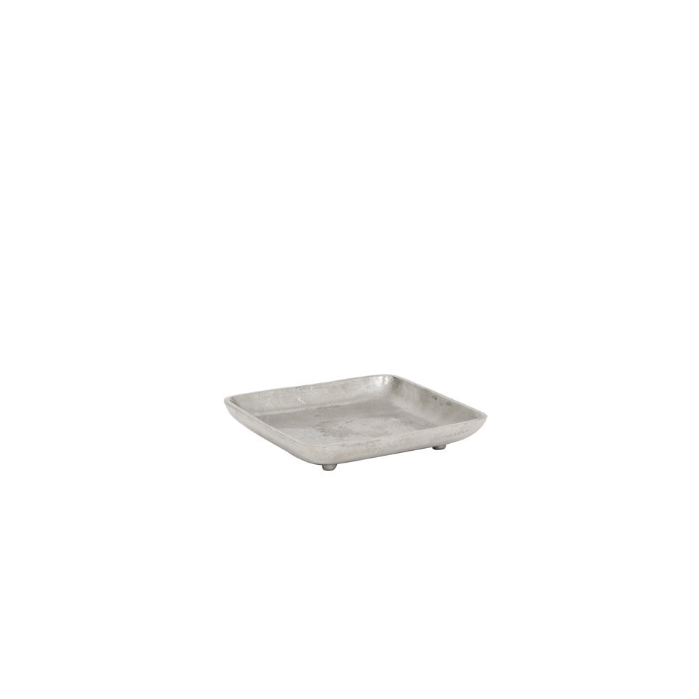 Dish 20x20cm Viborg Raw Nickel