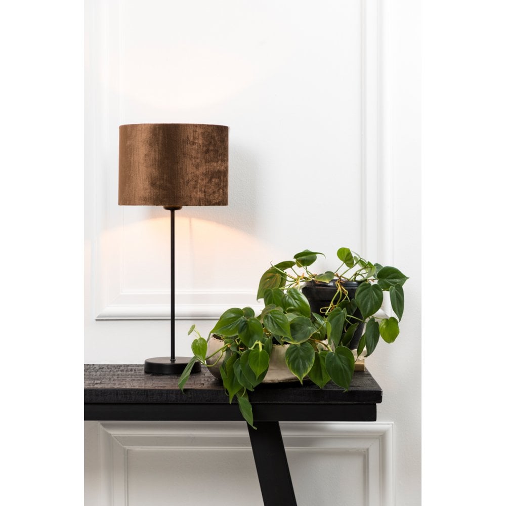 Lamp Base Ø13X45 Cm Houston Matted Black