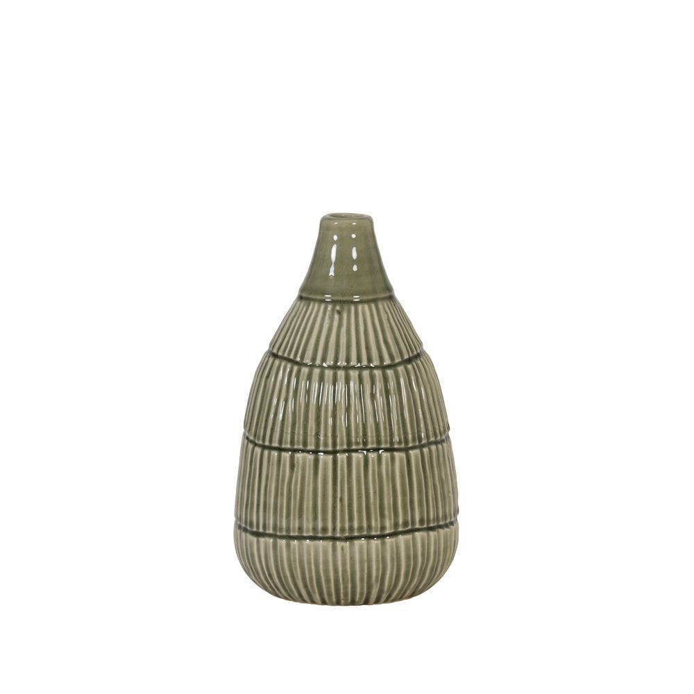 Vase Deco 15x25cm Peleda Light Grey