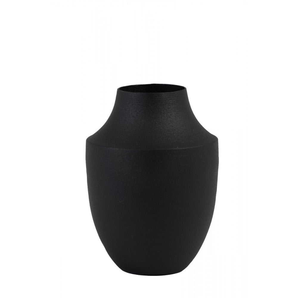 Vase 8x12cm Teran Matted Black