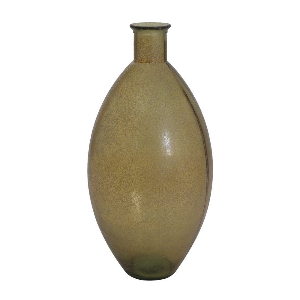 Vase 29x59cm Sossano Glass Amber