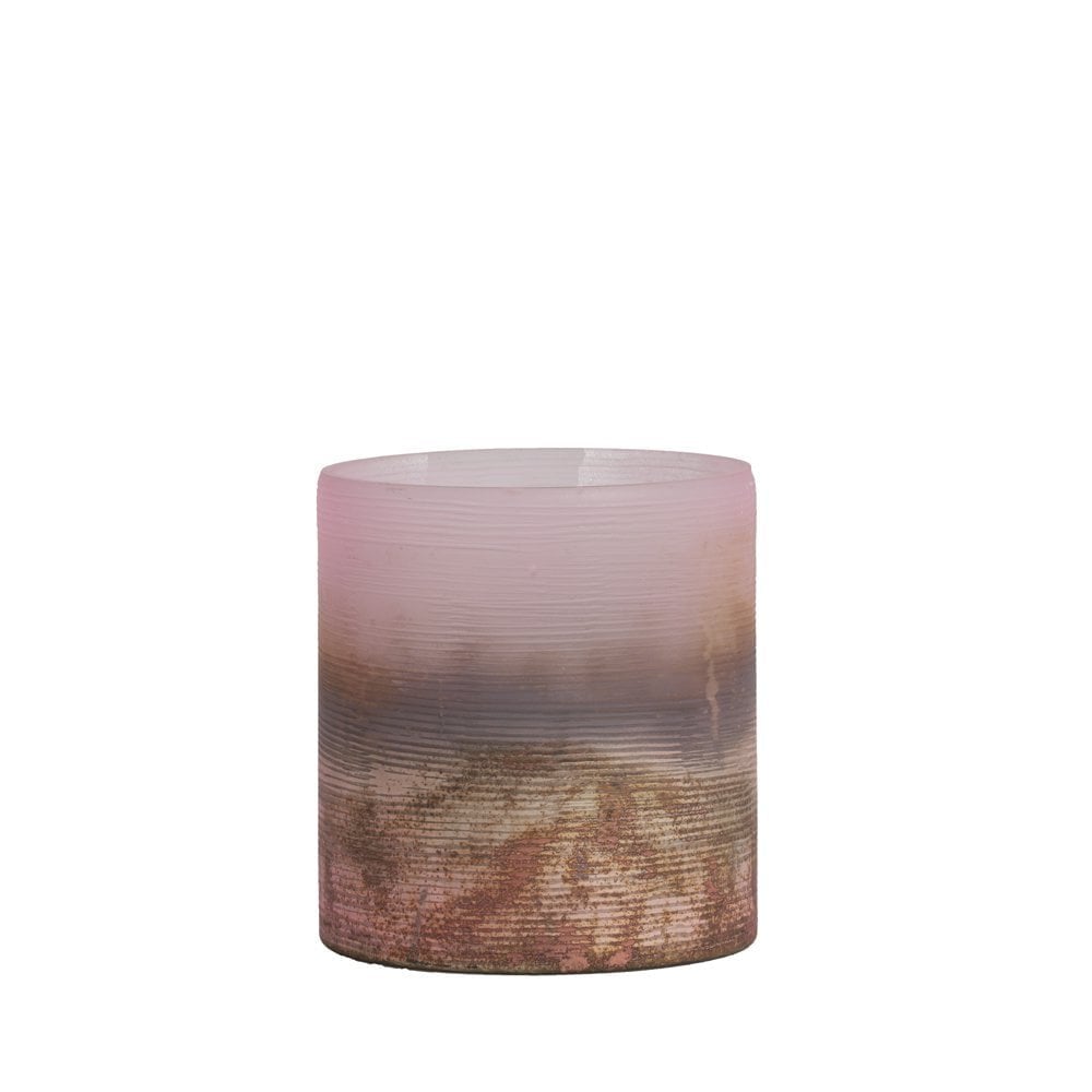 Tealight 10x11cm - Valerio Matted Pink-Ox Copper