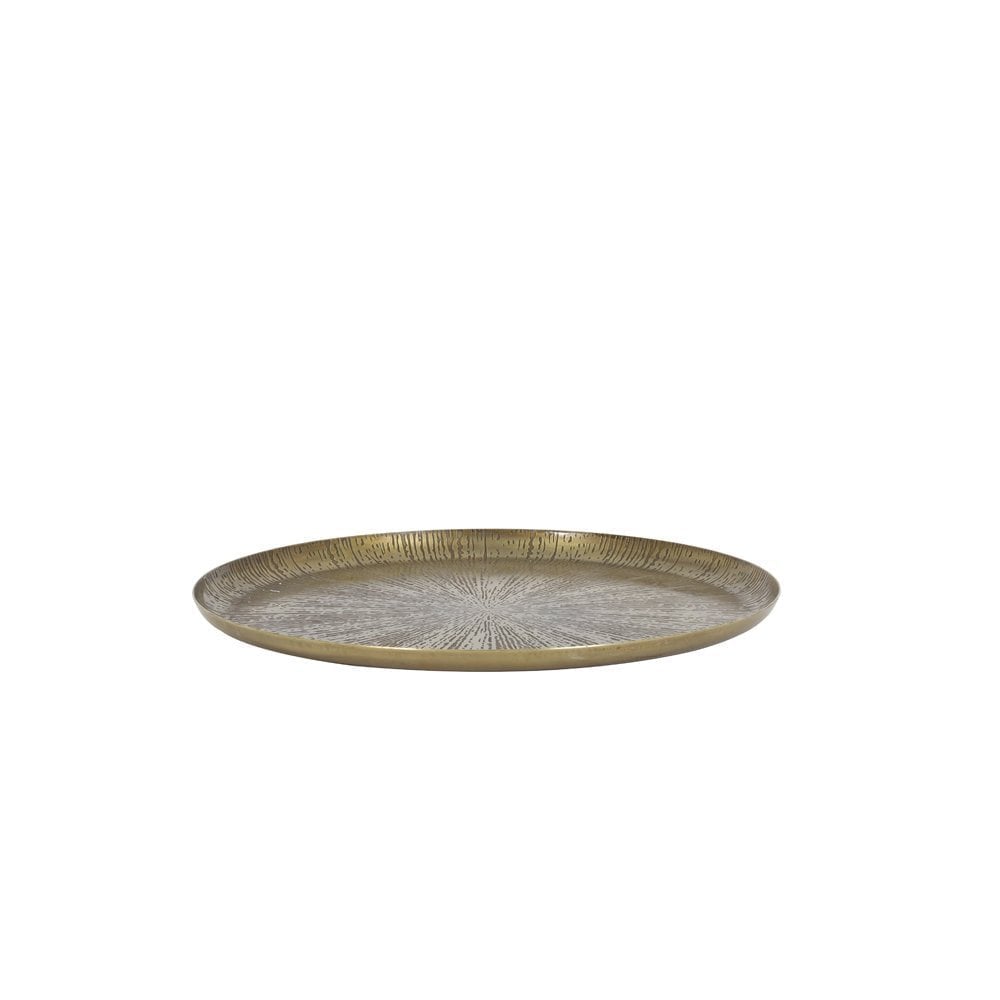 Dish 39x2cm Mieco Star Antique Bronze