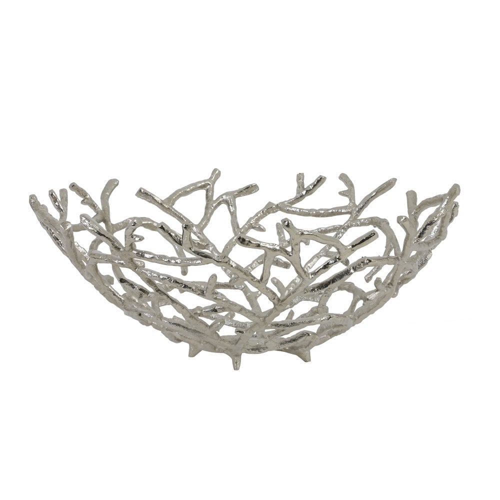 Fruit Bowl 45x18.5cm Rahmi Nickel