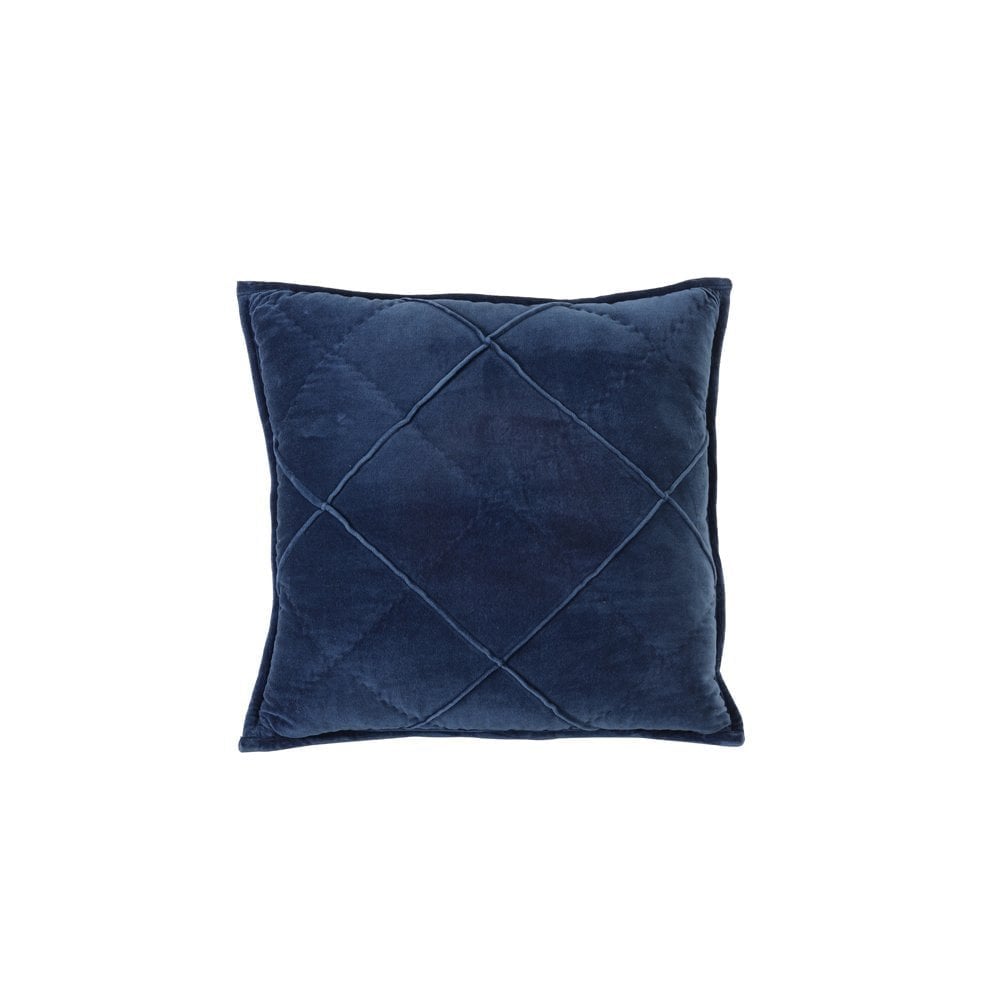 Pillow 50x50cm Diamond Velvet Dark Blue