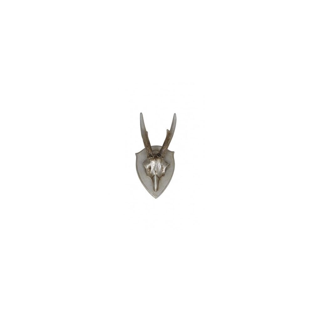 Wall Ornament 8x5x17cm Antler Silver