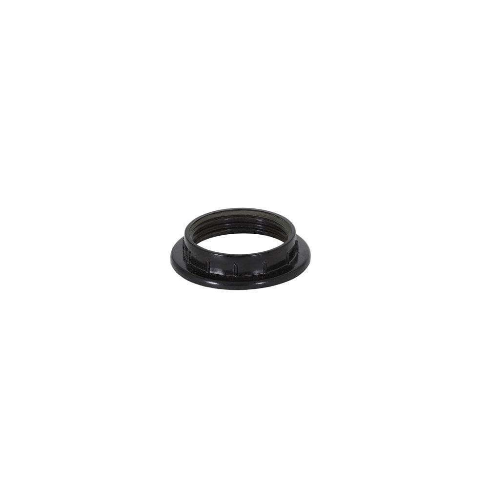 Lampholder rings S/24 Ø6x1,5 cm E27 black