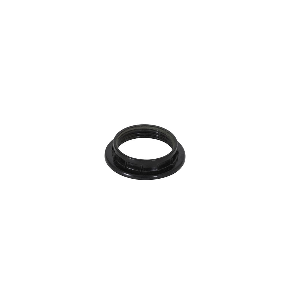 Lampholder rings S/24 Ø6x1,5 cm E27 black