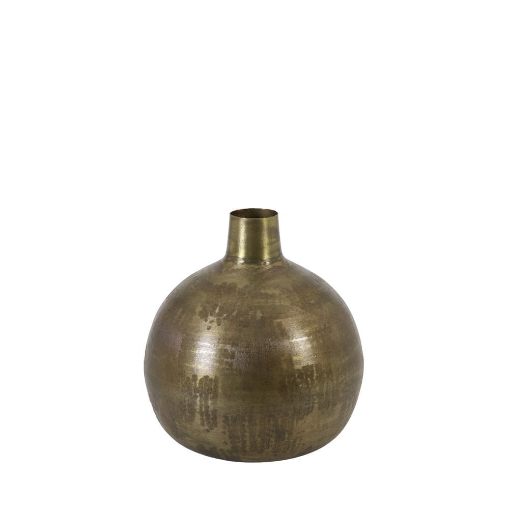 Vase Deco 27x30cm Labu Antique Bronze