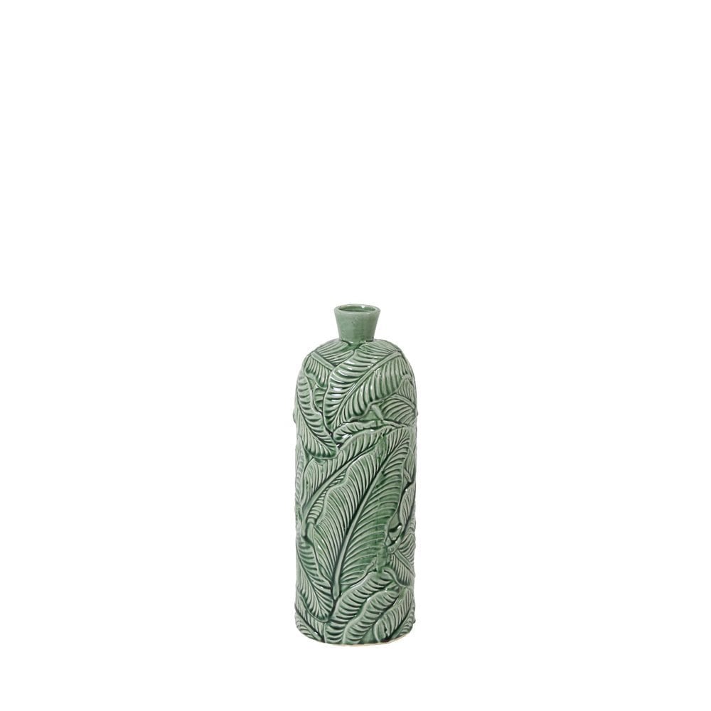 Vase Deco 16.5x43cm Lavero Ceramics Seagreen