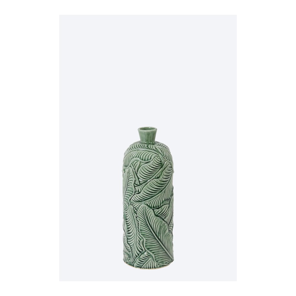 Vase Deco 16.5x43cm Lavero Ceramics Seagreen