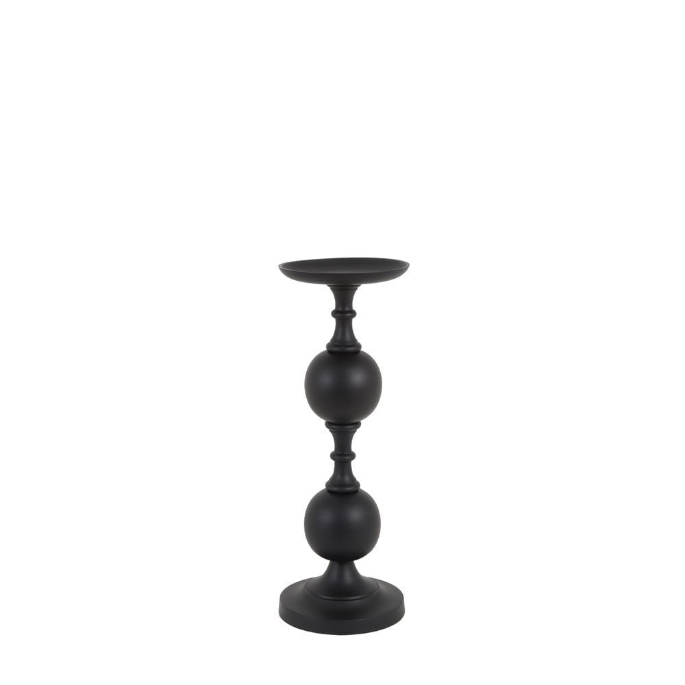 Candle Holder 17x48cm - Lesane Matted Black