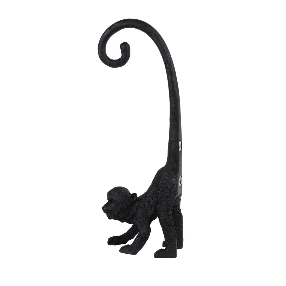 Wall ornament 14,5x16,5x45,5 cm MONKEY black