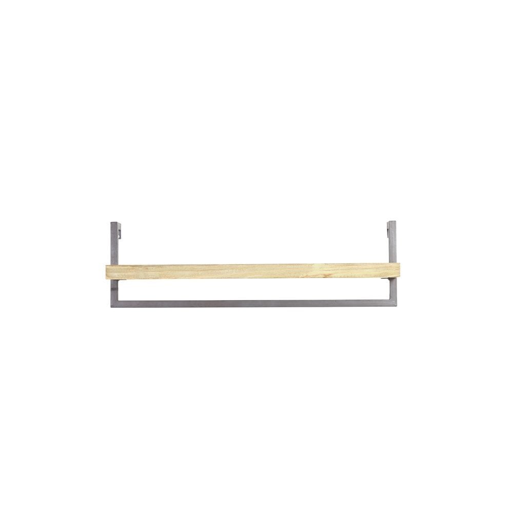 Wall Shelf 80x15x24cm Maddison Wood Natural