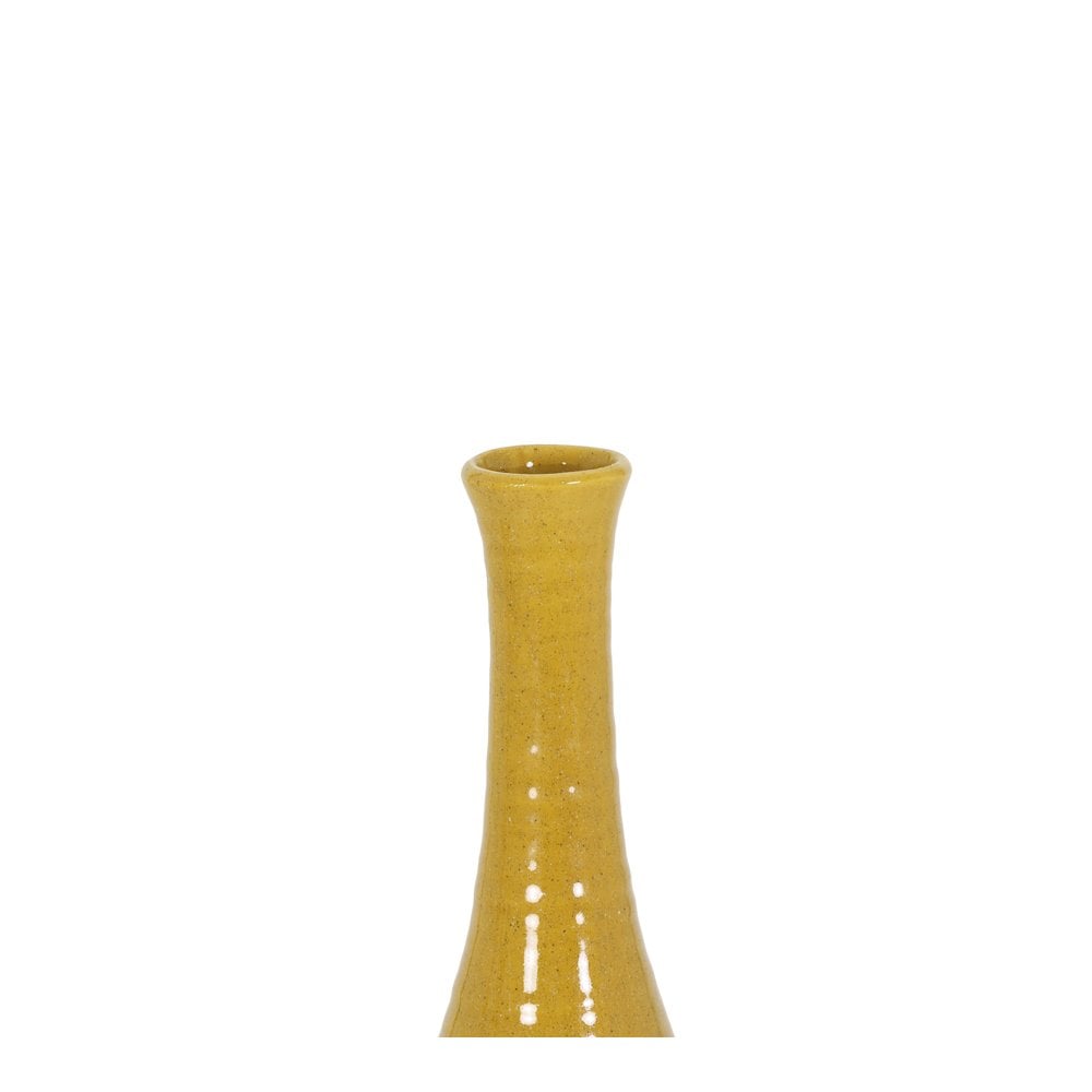 Vase Deco 13x69.5cm Milas Ocher