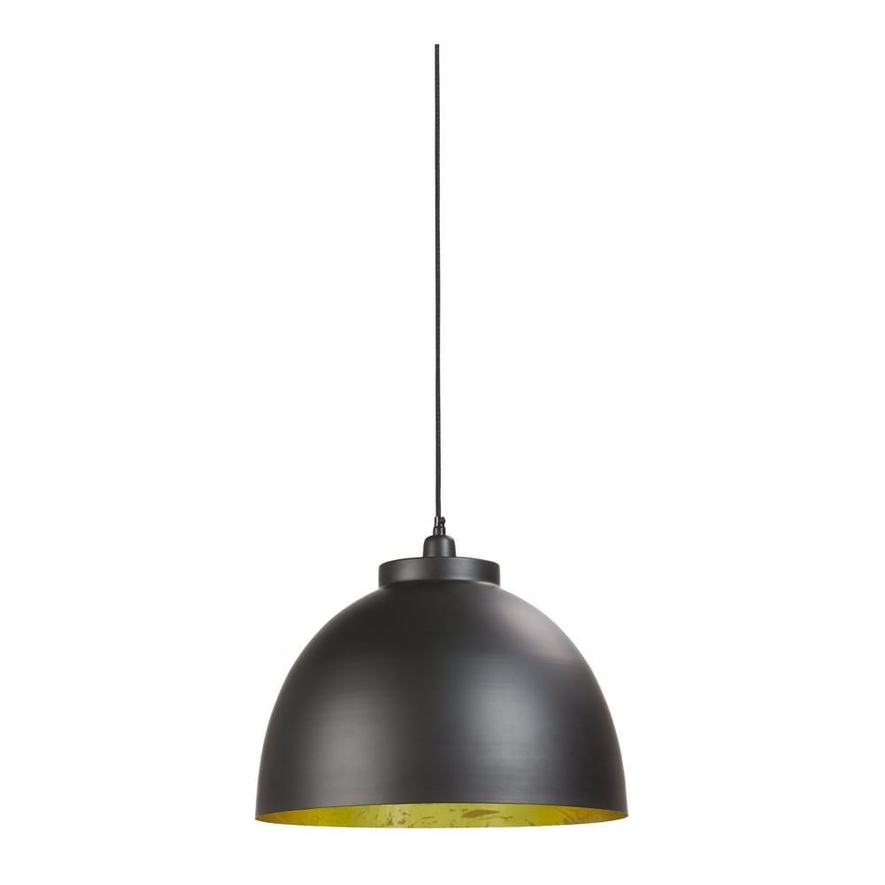 Kylie Designer Black and Gold Hanging Pendant Lamp