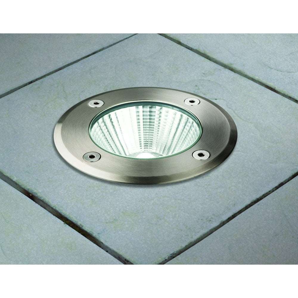 Compress LED Drive / Walkover Light, Stainless Steel