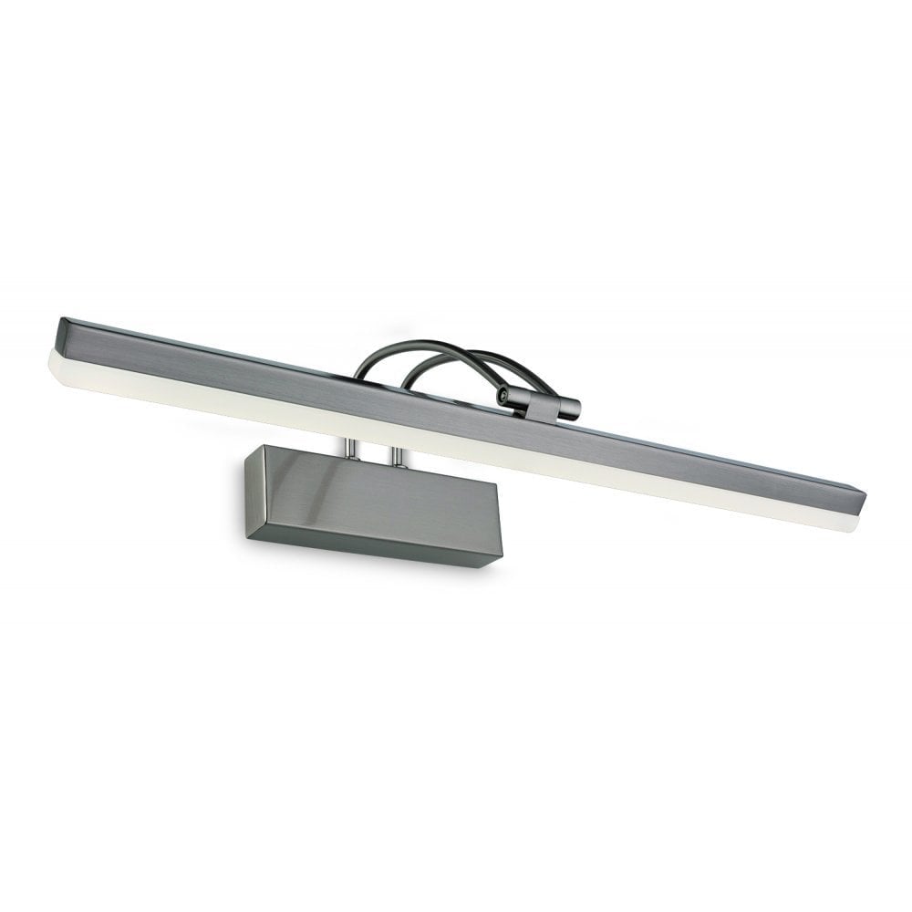 Poster Brushed Steel LED Picture Light, 51cm