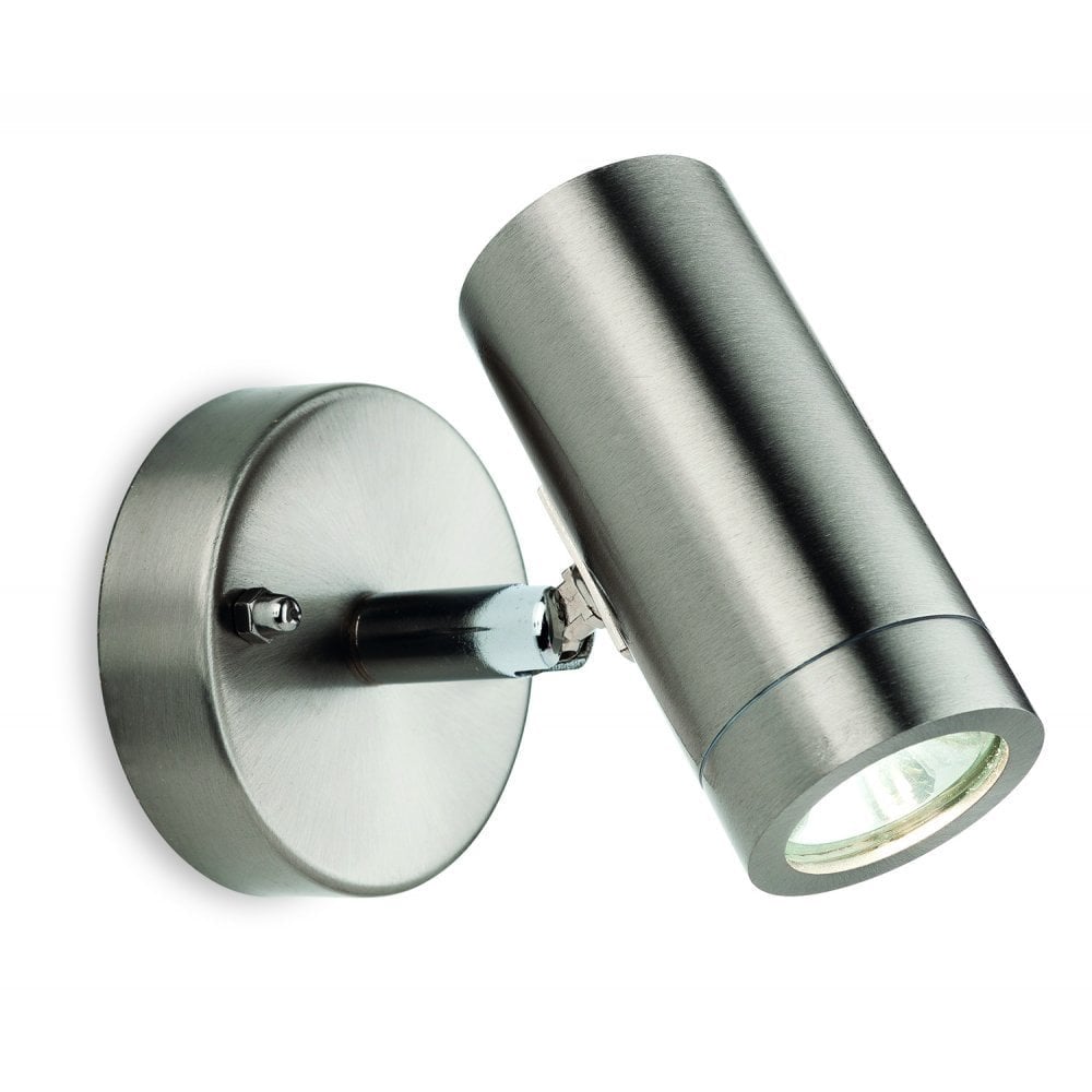 Motive LED Single Wall Light, Stainless Steel