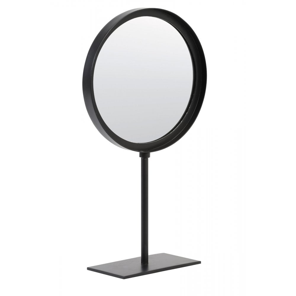 Mirror Rond 25x10x45cm Luri Matt Black