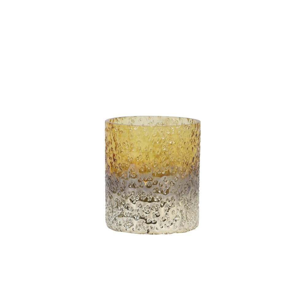 Tealight 8x9cm Bulun Gold Silver