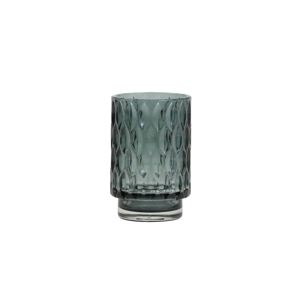 Tealight 9x13cm Grace Glass Dark Green