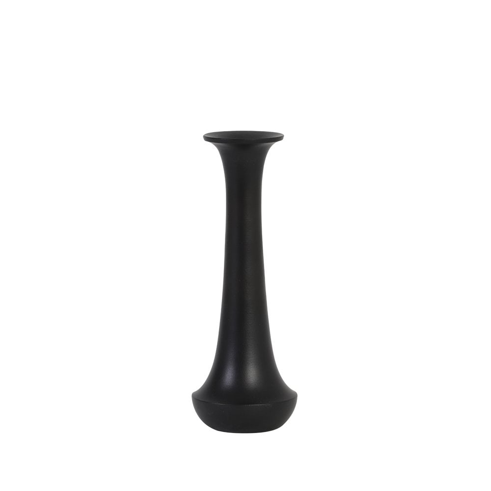 Vase 8x20cm Moura Matt Black