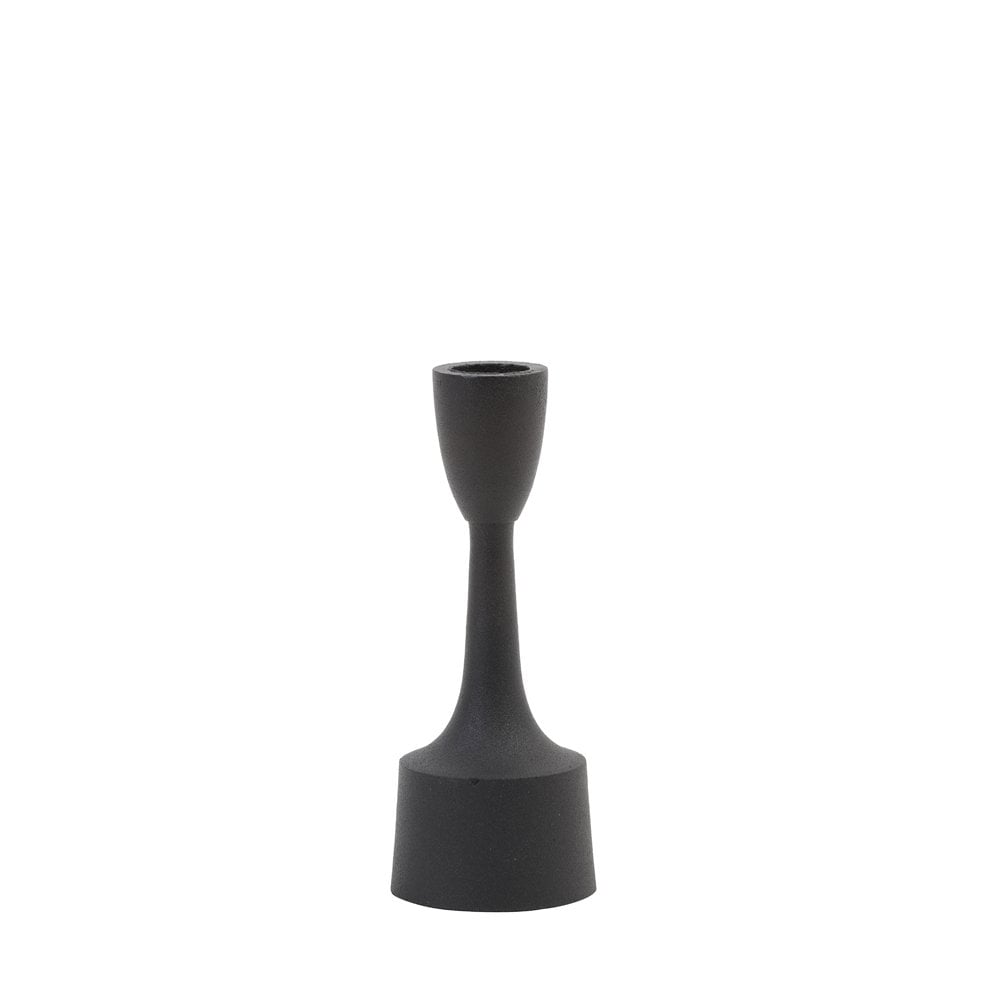 Candle Holder 5.5x15cm Culby Matt Black