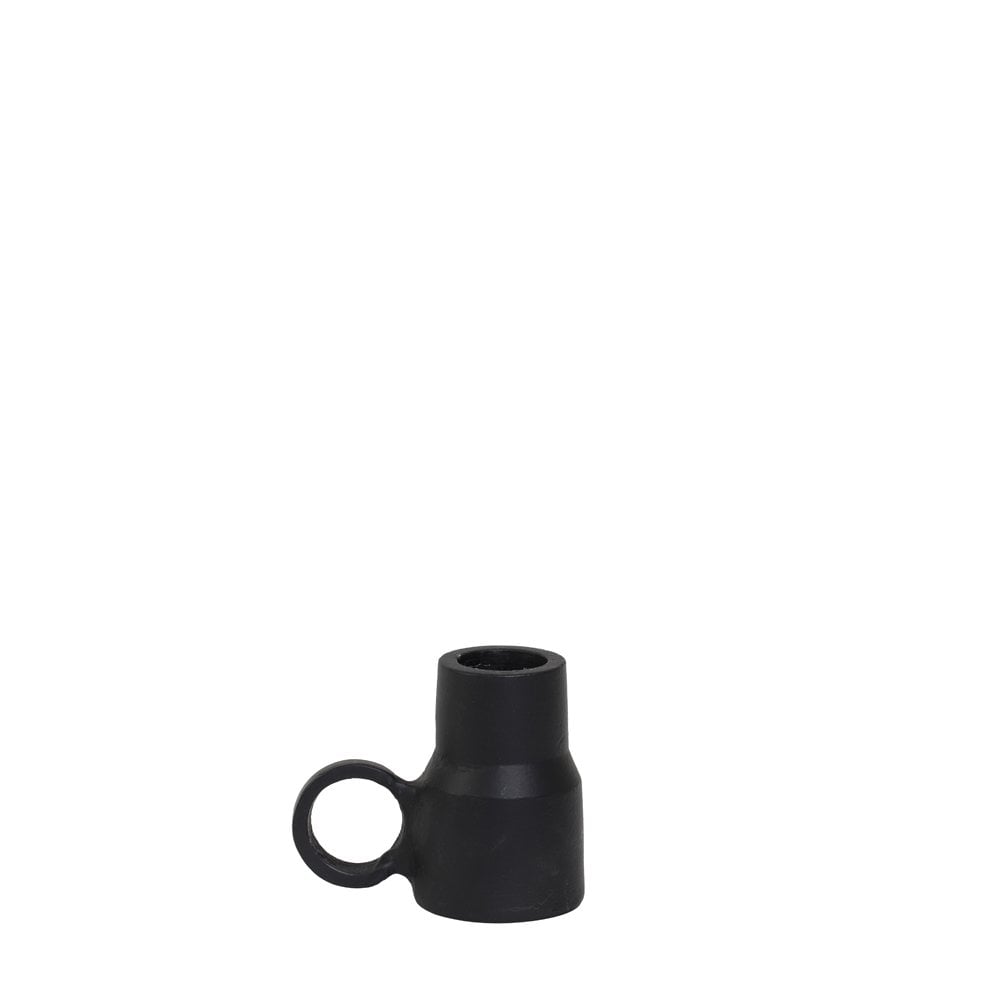 Candle Holder 6.5cm Oppilo Matt Black