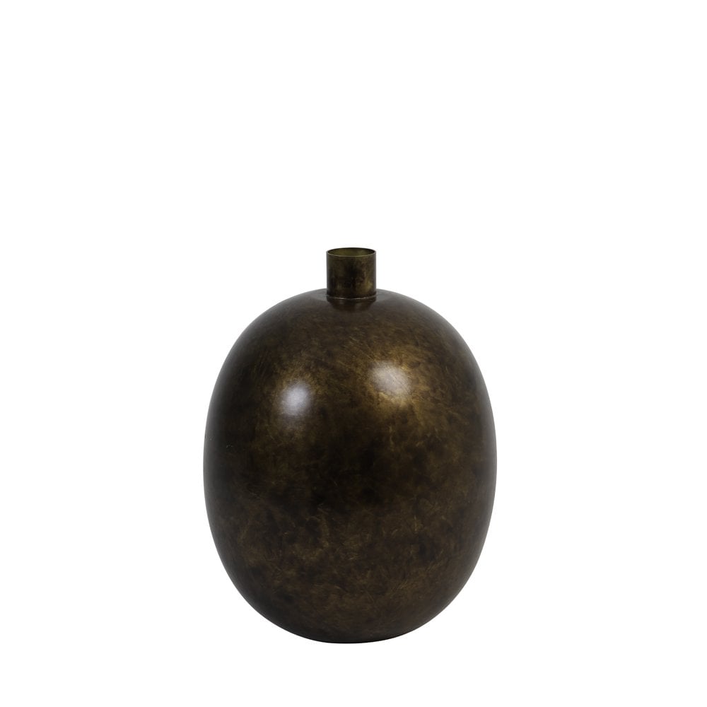 Vase Deco 26x34cm Binco Burned Antique Bronze