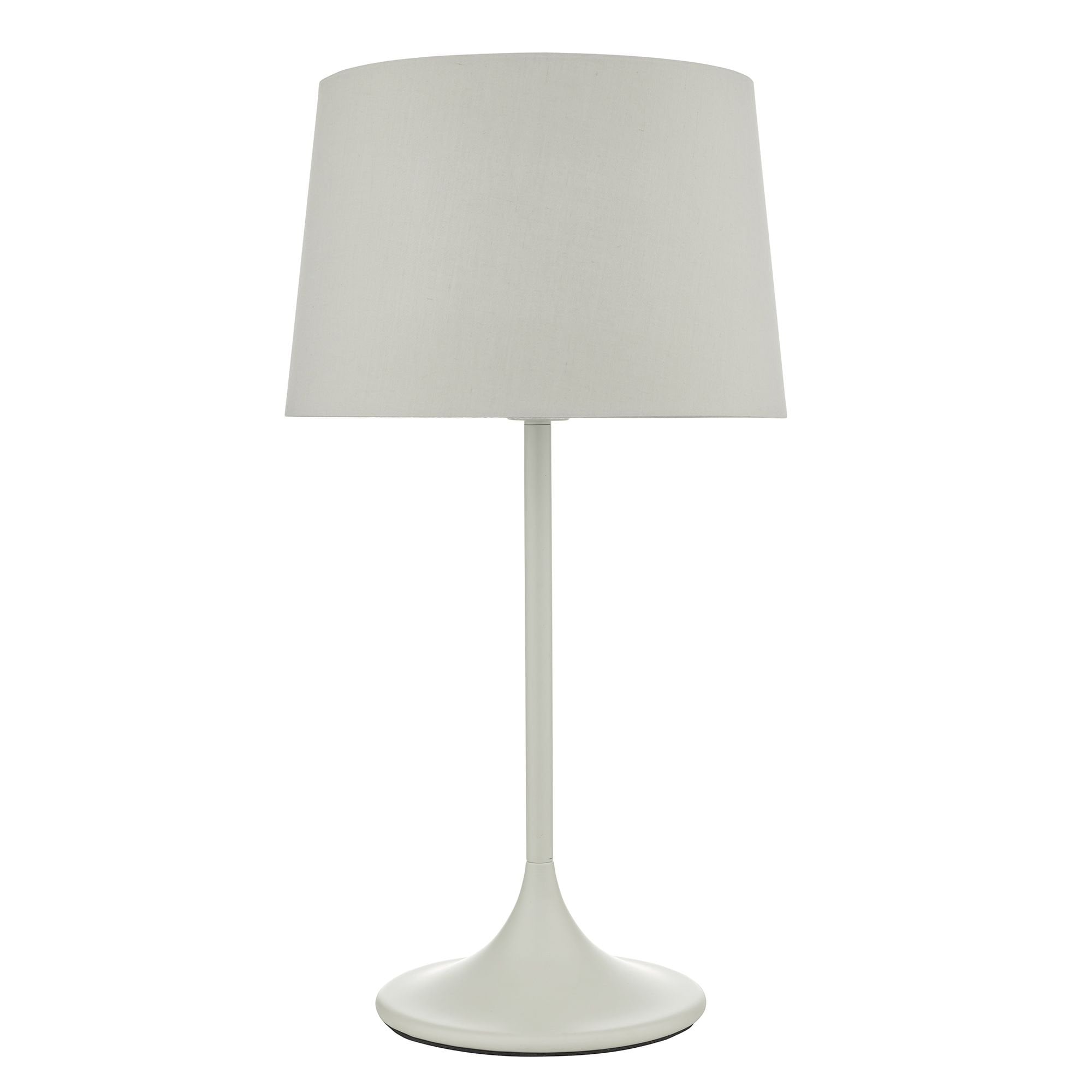 Funchal Table Lamp Grey With Shade